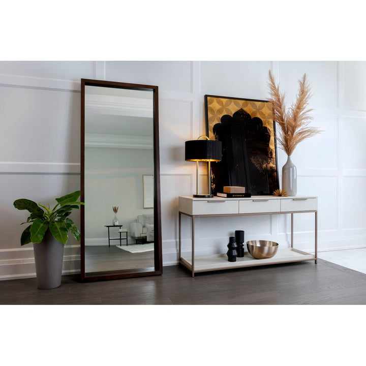 Kezna Table Lamp - Black Marble - Matte Black