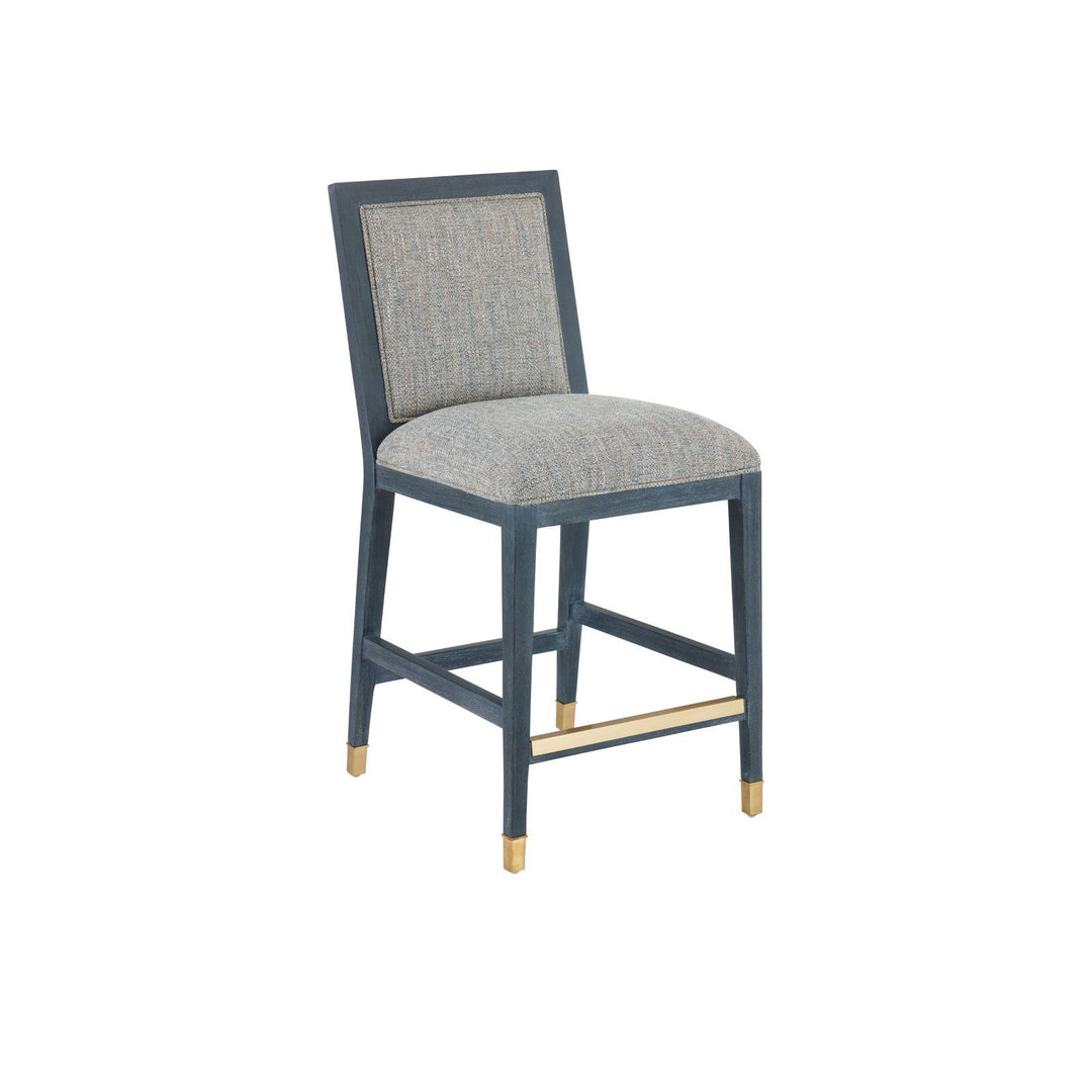 Santos Vintage Navy Counter Stool, Barrett Dusk