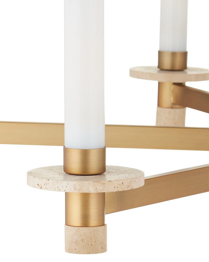 Chandeliers Marcelo Travertine Chandelier