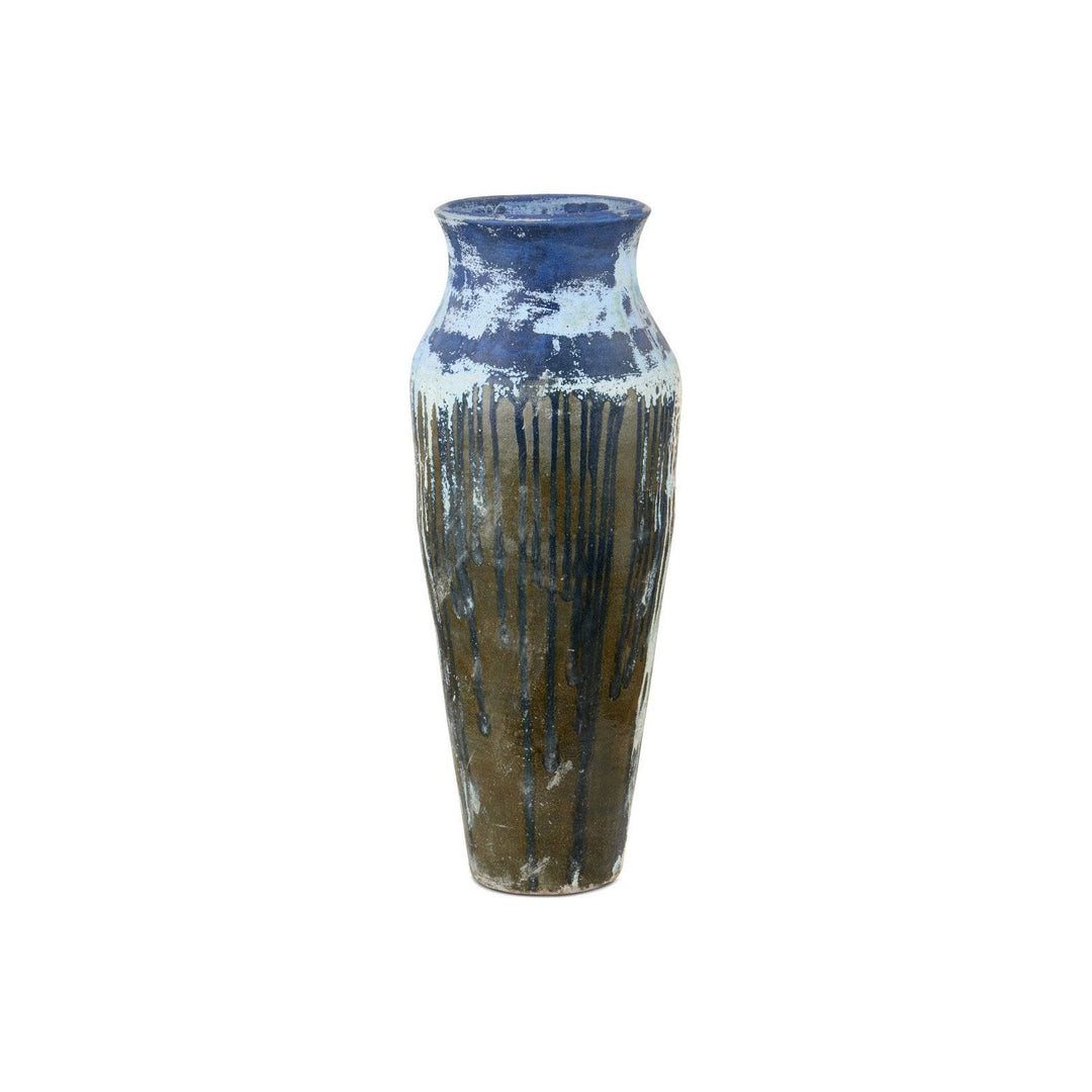 Capizzi Blue Drip Urn