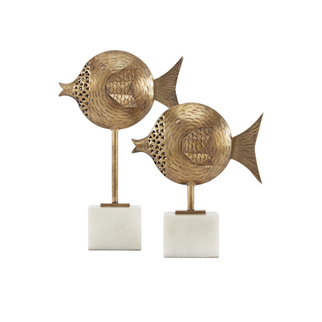 Cici Brass Fish Set of 2