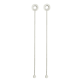 Stainless Steel Cocktail Stirrers, Set of 2 Oh de Christofle Cocktail Glass