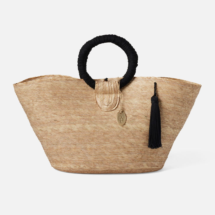 Kenora, Natural/Black, Shopper Bag