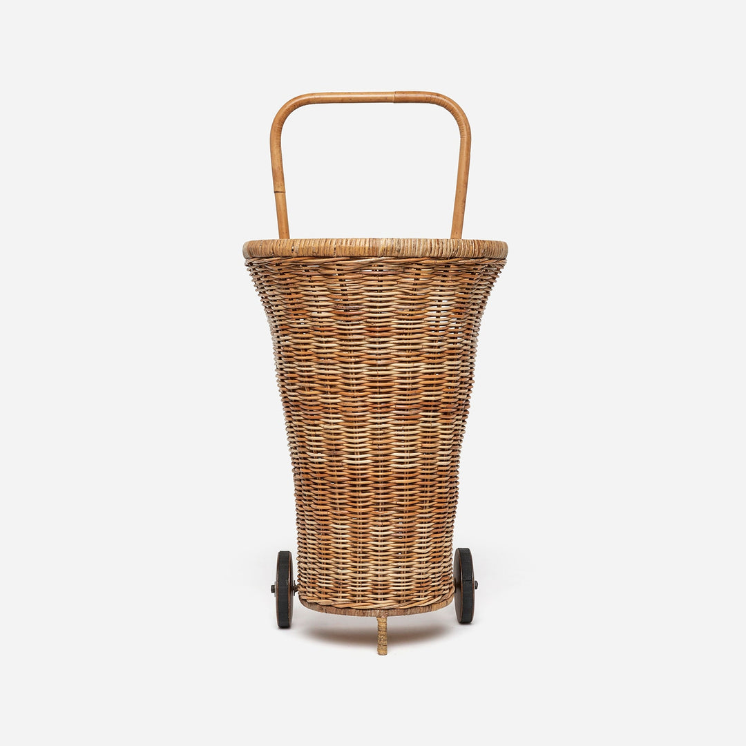 Chambery, Natural, Shopping Cart, Rattan