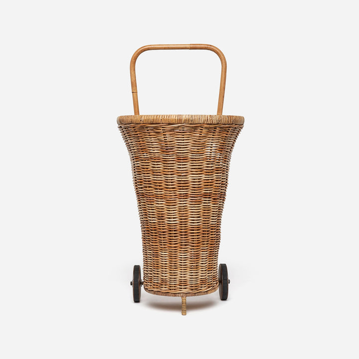 Chambery, Natural, Shopping Cart, Rattan