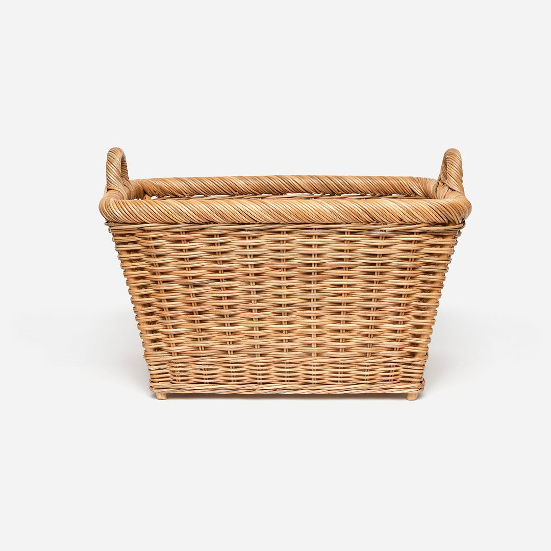 Derry, Natural, Basket, Rectangular, Rattan, M/2