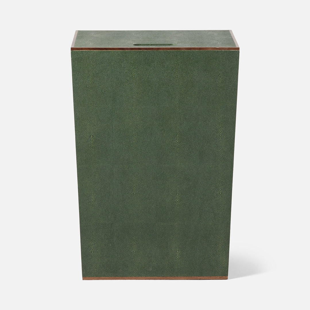 Northwich, Juniper, Hamper, Rectangular Tapered, Realistic Faux Shagreen