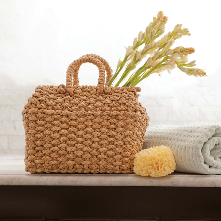 Sedona, Natural, Towel Storage, Large, Woven Seagrass