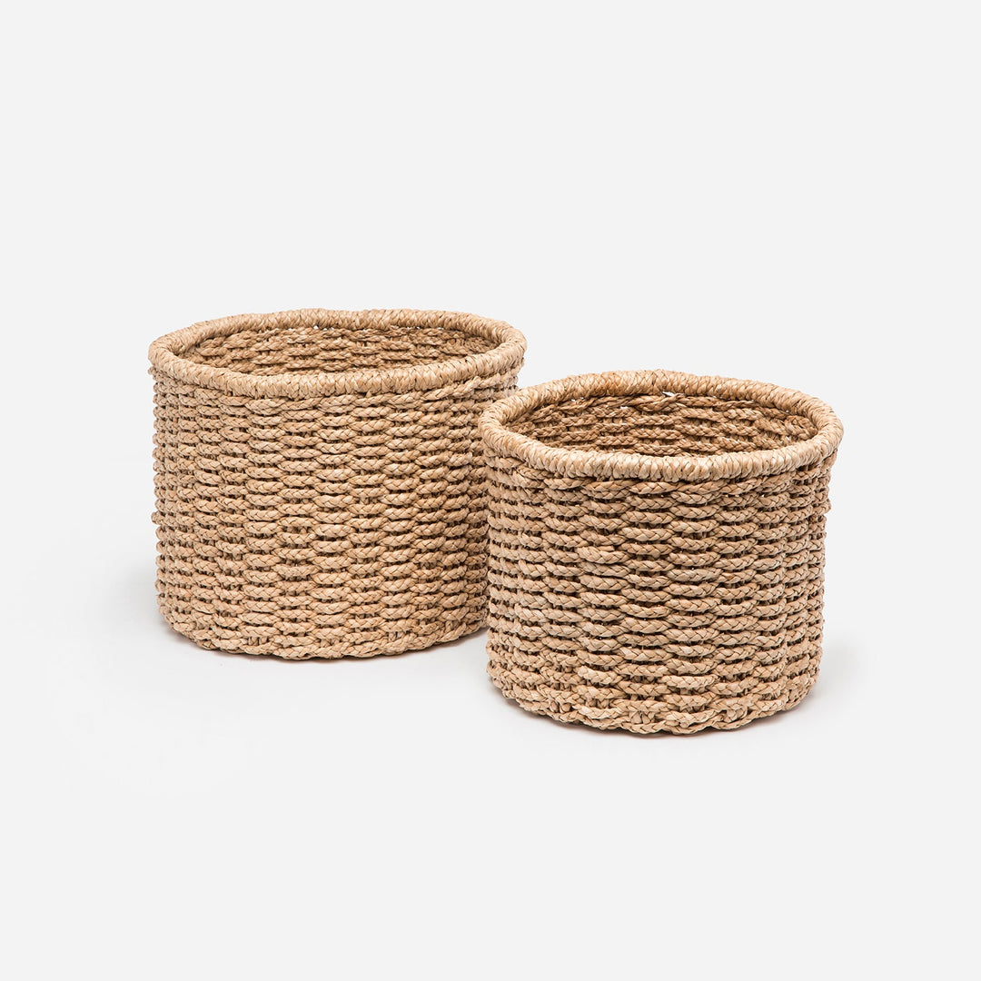 Yuma, 2X2 Braided, Towel Holder, Round, Seagrass, S/2