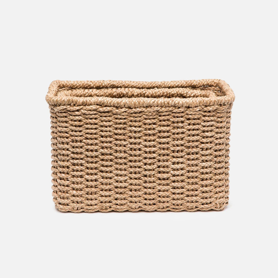 Yuma, 2X2 Braided, Towel Holder, Rectangular, Seagrass, S/2