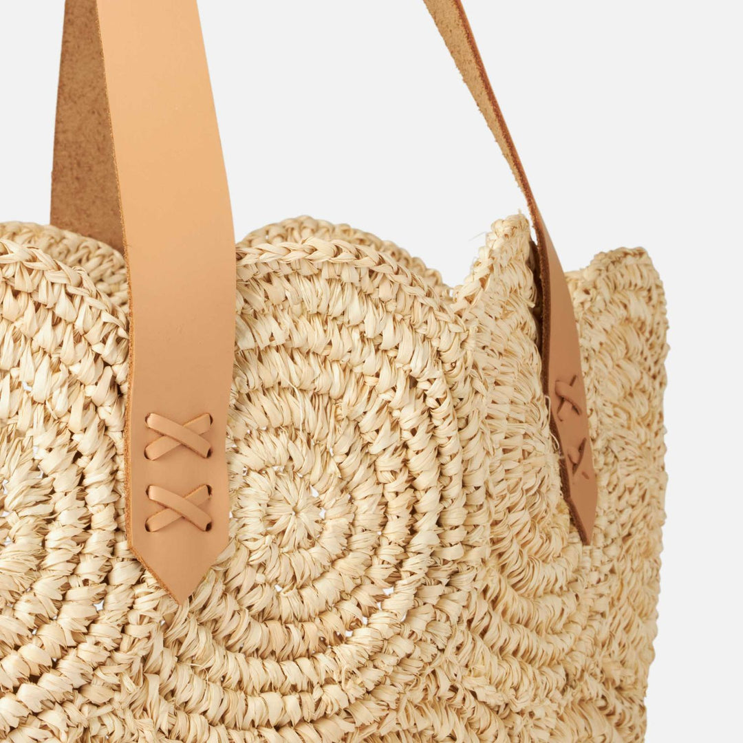 Blair, Natural, Shopper Bag, Large, Raffia
