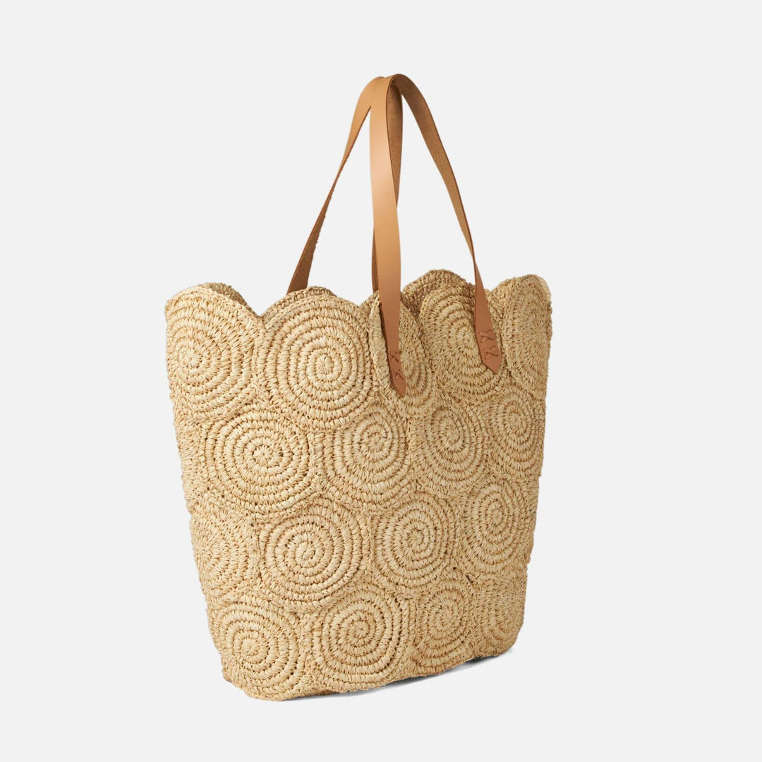 Blair, Natural, Shopper Bag, Small, Raffia