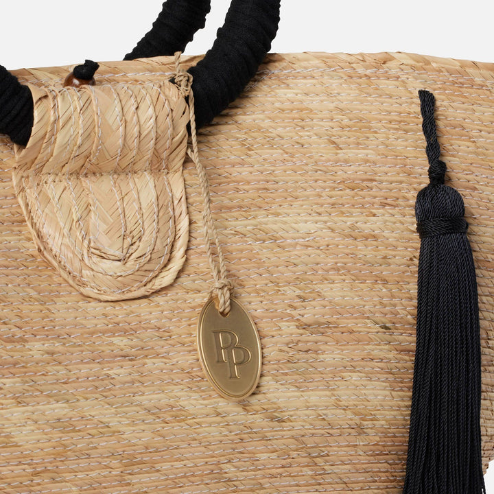 Kenora, Natural/Black, Shopper Bag