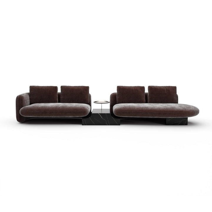 Overlap Bumper Sectional