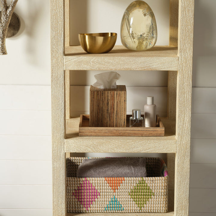 Cora, Multicolor, Storage Basket, Rectangular Straight, Seagrass, S/2
