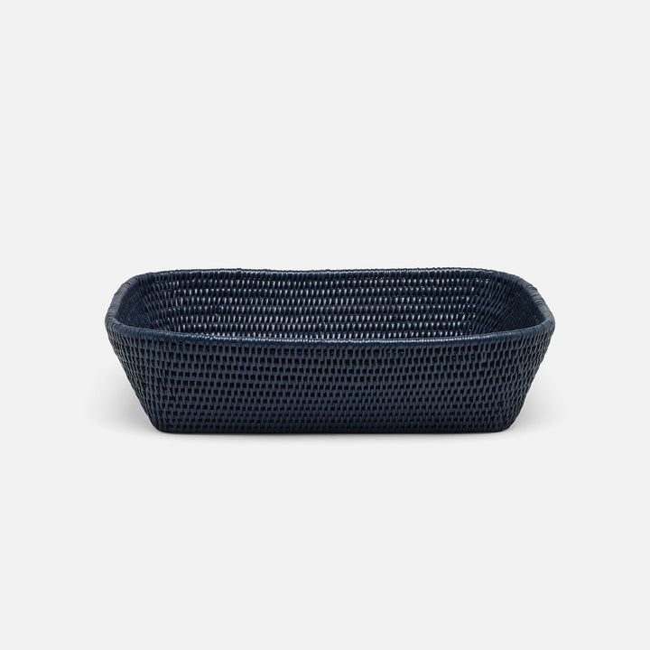 Kazan, Midnight Blue, Storage Baskets, Rattan, Pack/2