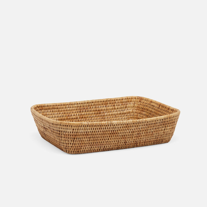 Kazan, Natural, Storage Baskets, Rattan Pack/2