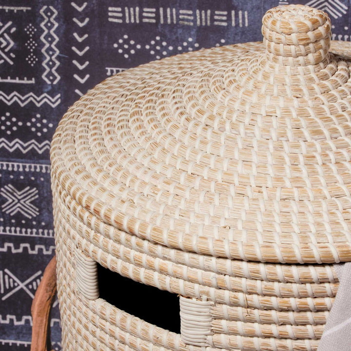 Roslyn, Whitewashed, Hamper, Seagrass