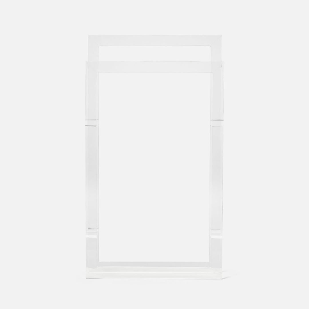 Albi, Clear, Towel Rack, Freestanding, 20"X36", Acrylic