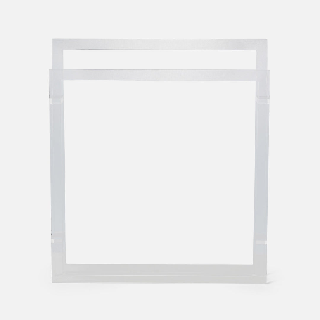 Albi, Clear, Towel Rack, Freestanding, 32"X36", Acrylic
