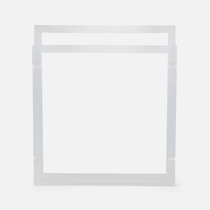 Albi, Clear, Towel Rack, Freestanding, 32"X36", Acrylic