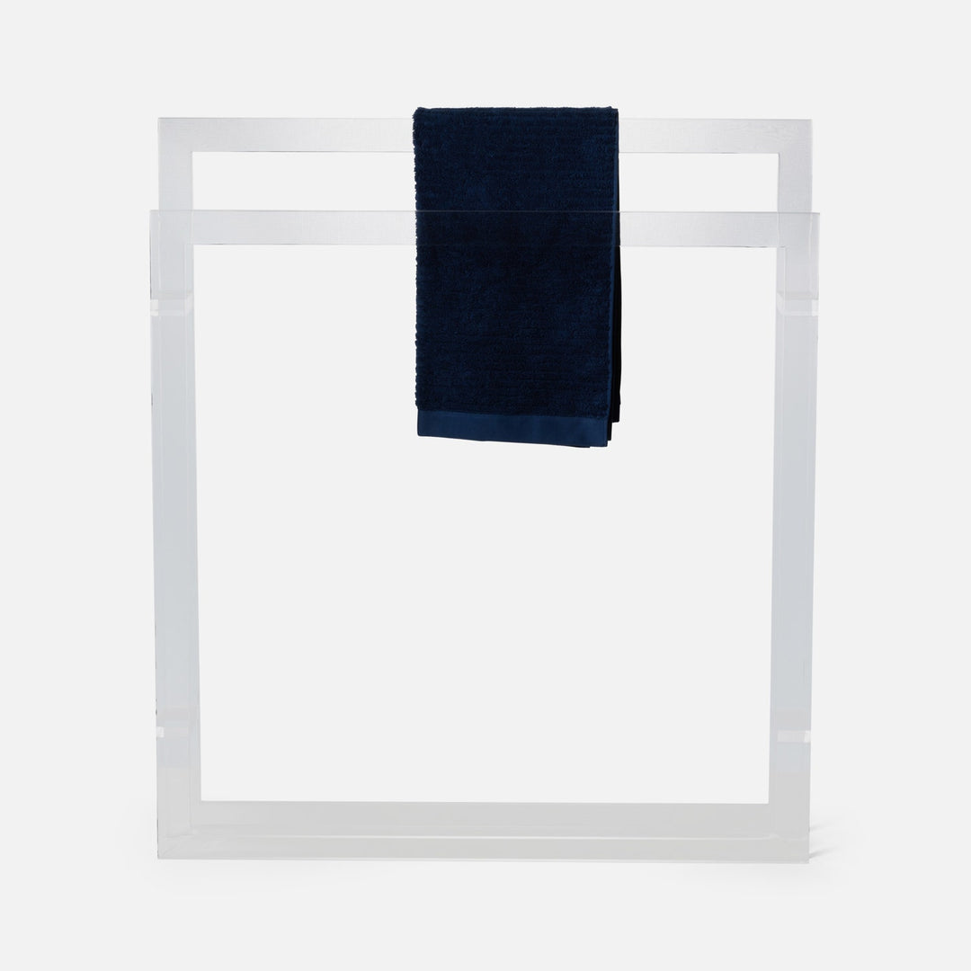Albi, Clear, Towel Rack, Freestanding, 32"X36", Acrylic