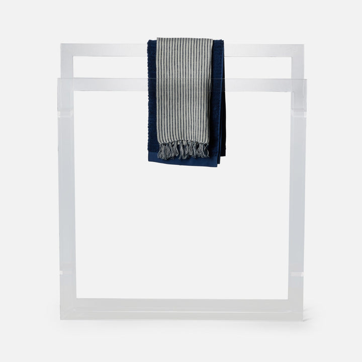 Albi, Clear, Towel Rack, Freestanding, 32"X36", Acrylic