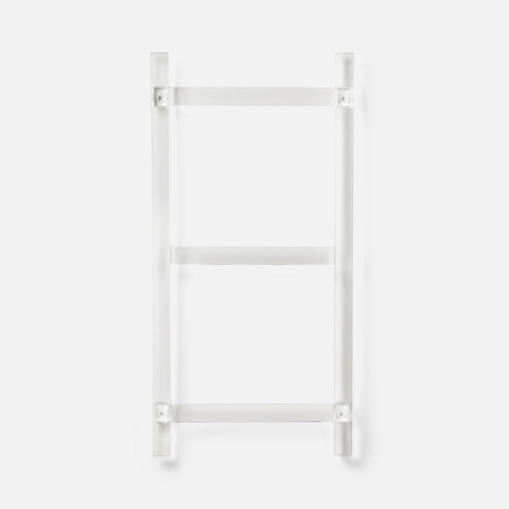 Albi, Clear, Towel Rack, Wall Hanging, 20"X36" Acrylic