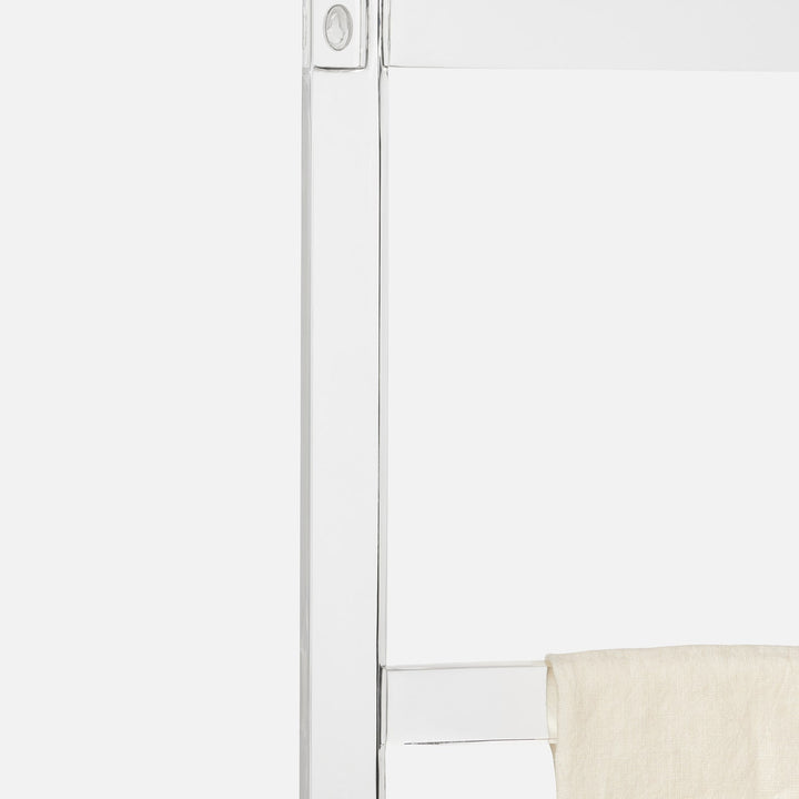 Albi, Clear, Towel Rack, Wall Hanging, 20"X36" Acrylic