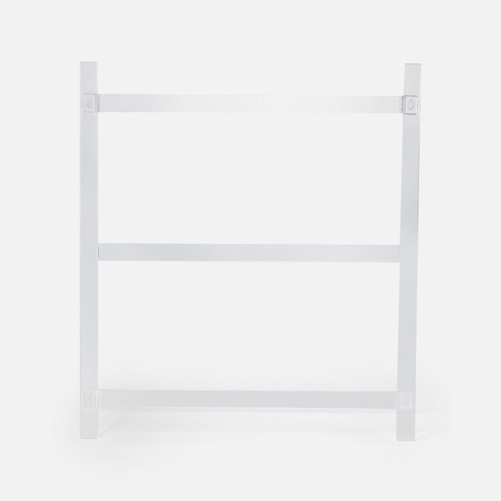 Albi, Clear, Towel Rack, Wall Hanging, 32"X36",Acrylic
