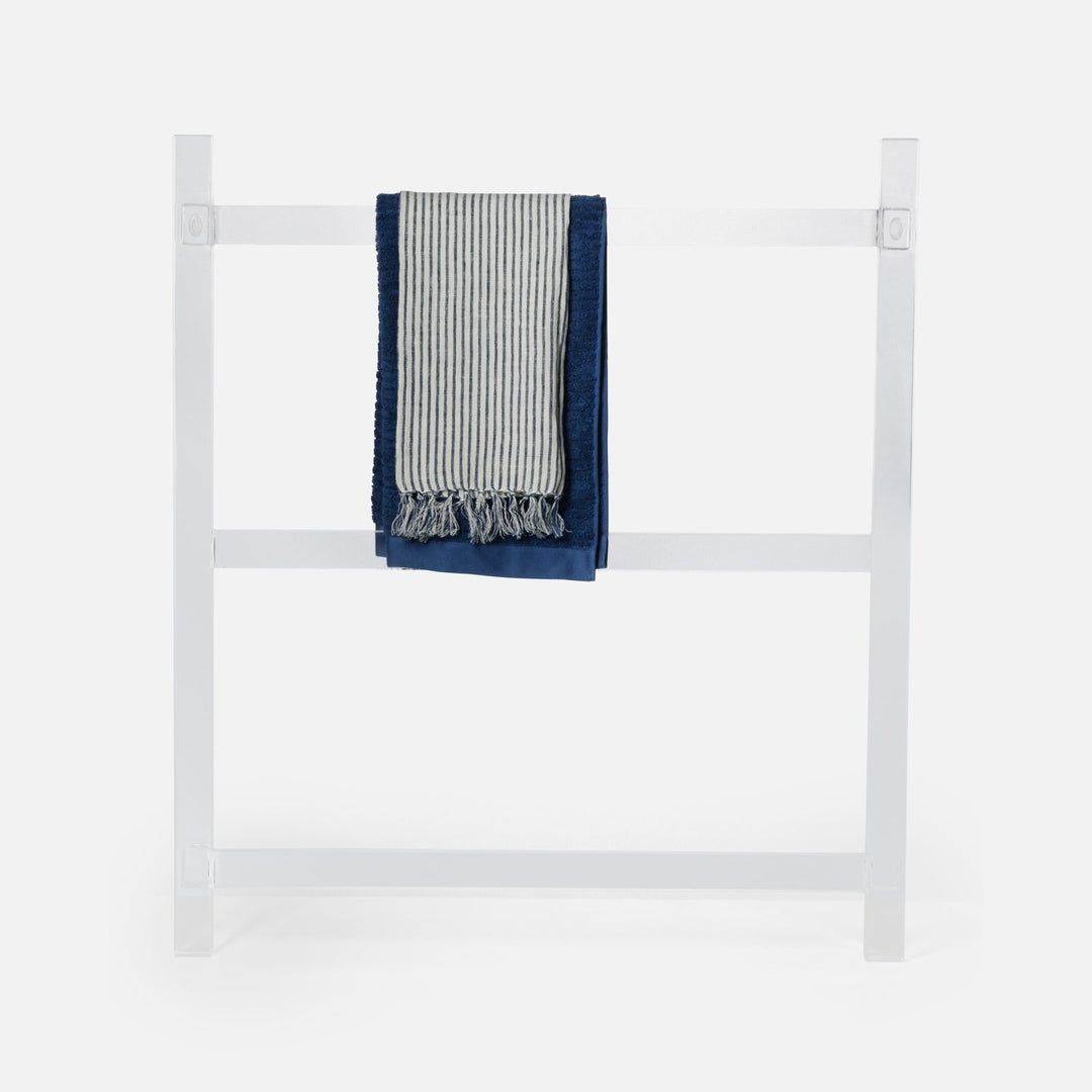Albi, Clear, Towel Rack, Wall Hanging, 32"X36",Acrylic