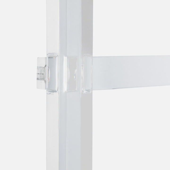 Albi, Clear, Towel Rack, Wall Hanging, 32"X36",Acrylic