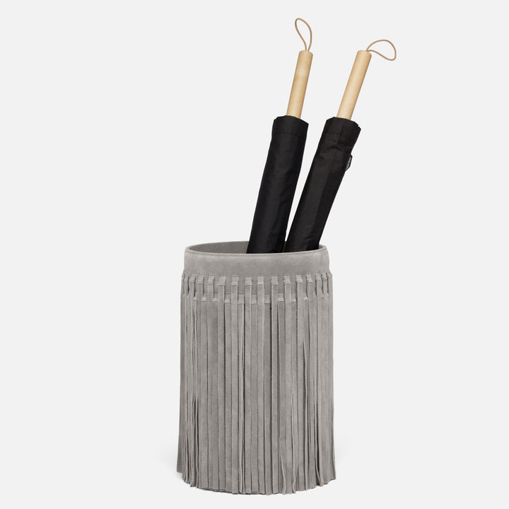 Catano, Light Gray, Umbrella Stand, Suede