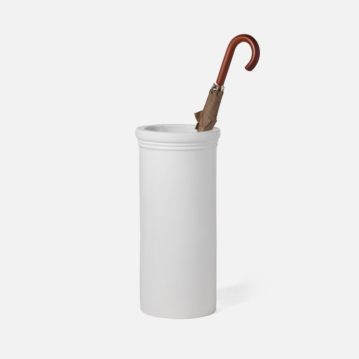 Elrick, Ivory, Umbrella Stand, Large, Cement