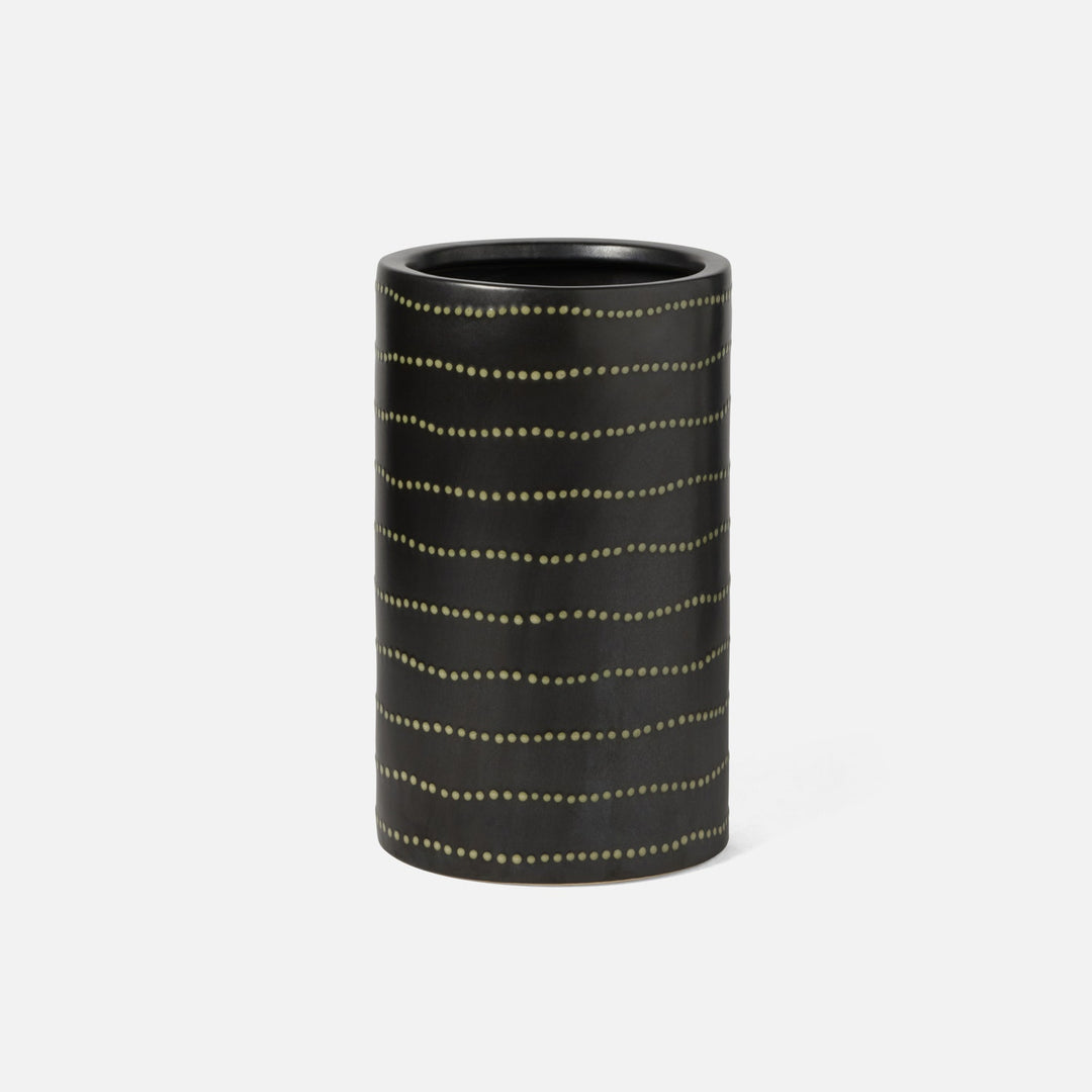 Perris, Black/White, Umbrella Stand, Ceramic
