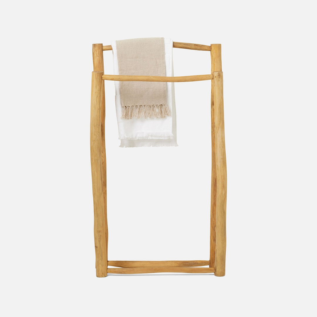 Provo, Natural, Towel Rack, Freestanding, 20"X36", Teak