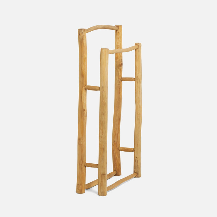Provo, Natural, Towel Rack, Freestanding, 20"X36", Teak
