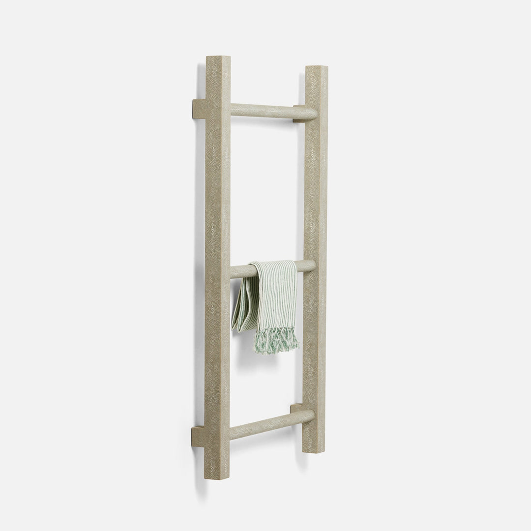 Ramsey, Sand, Towel Rack, Wall Hanging, 20"X36", Realistic Faux Shagreen