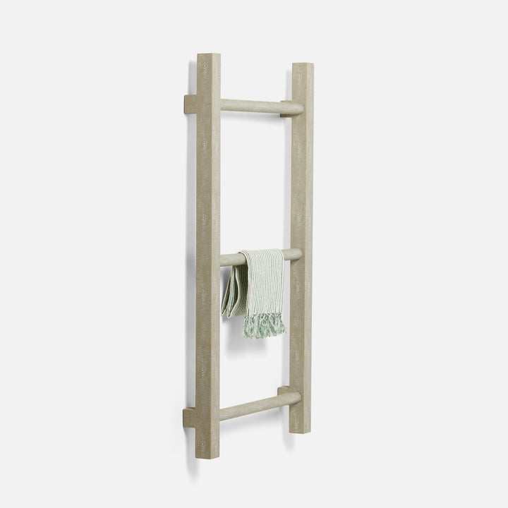 Ramsey, Sand, Towel Rack, Wall Hanging, 20"X36", Realistic Faux Shagreen