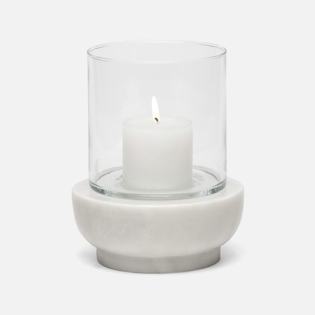 Taranto, White, Hurricane, Small, Marble, M/2