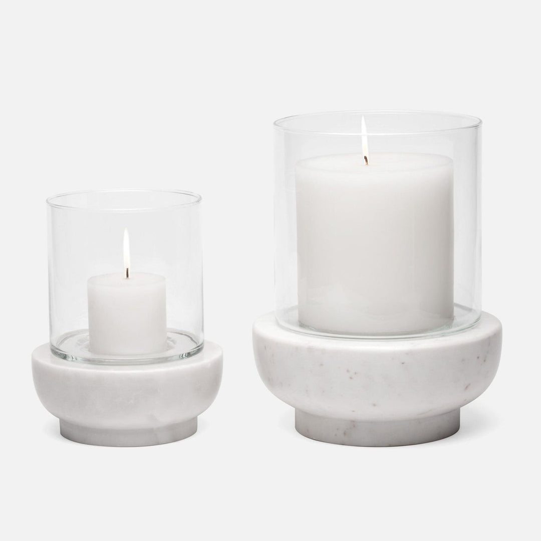 Taranto, White, Hurricane, Small, Marble, M/2