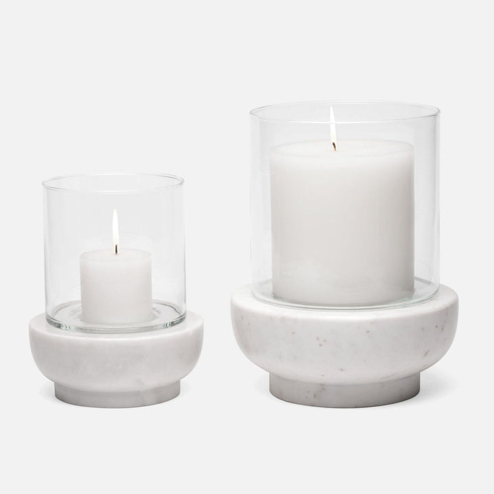 Taranto, White, Hurricane, Small, Marble, M/2