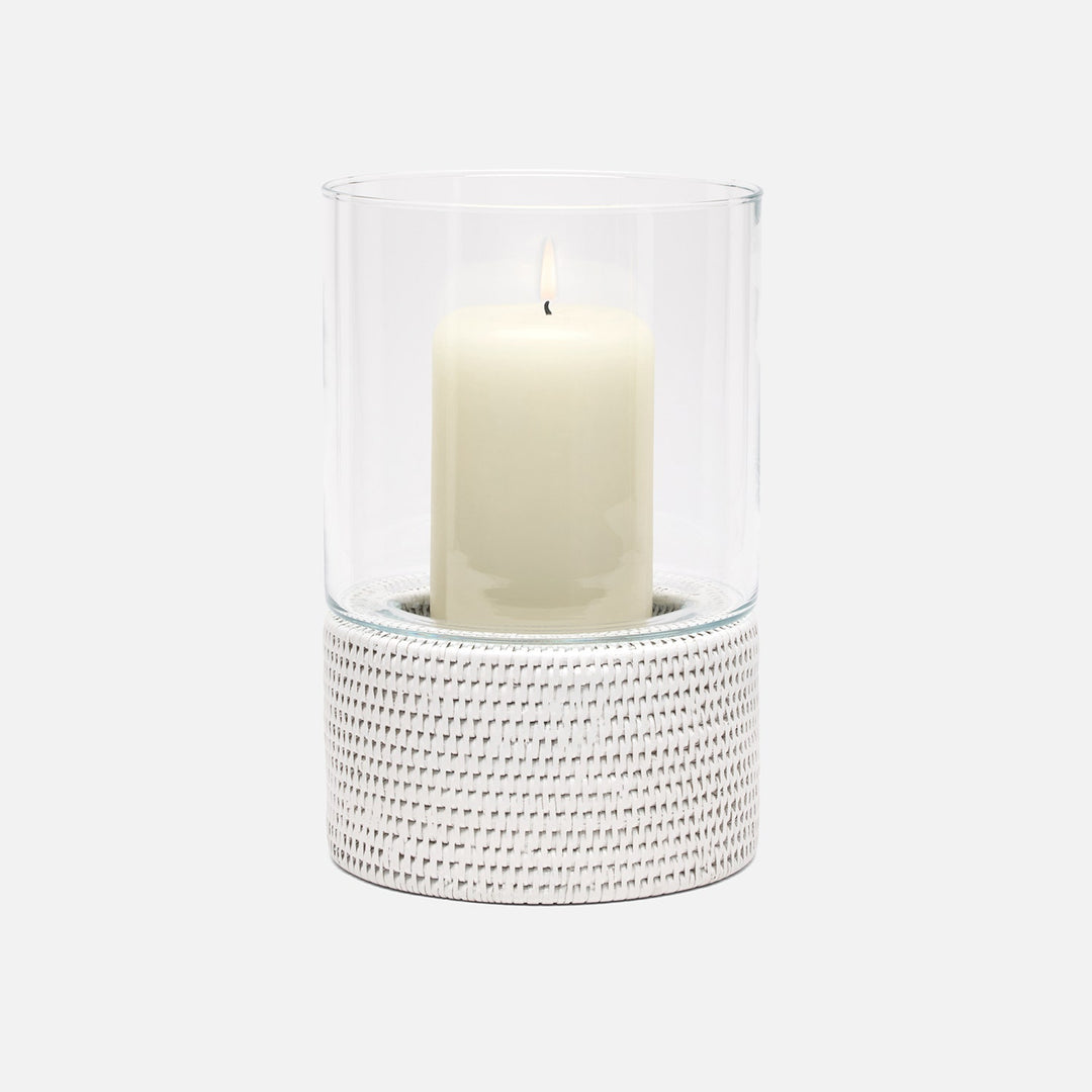 Teni, White, Hurricane, Large, Wicker, Pack/2