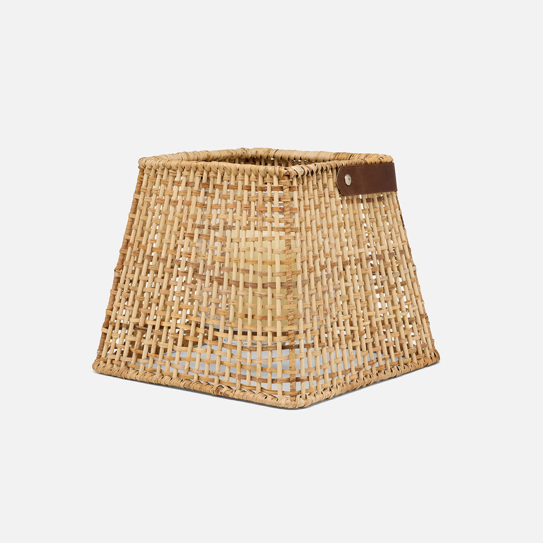 Trent, Natural, Hurricane W/ Handle, Large, Rattan/Bamboo, Pack/2