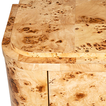 Naomi Wall Hanging Console - Burl - image 5