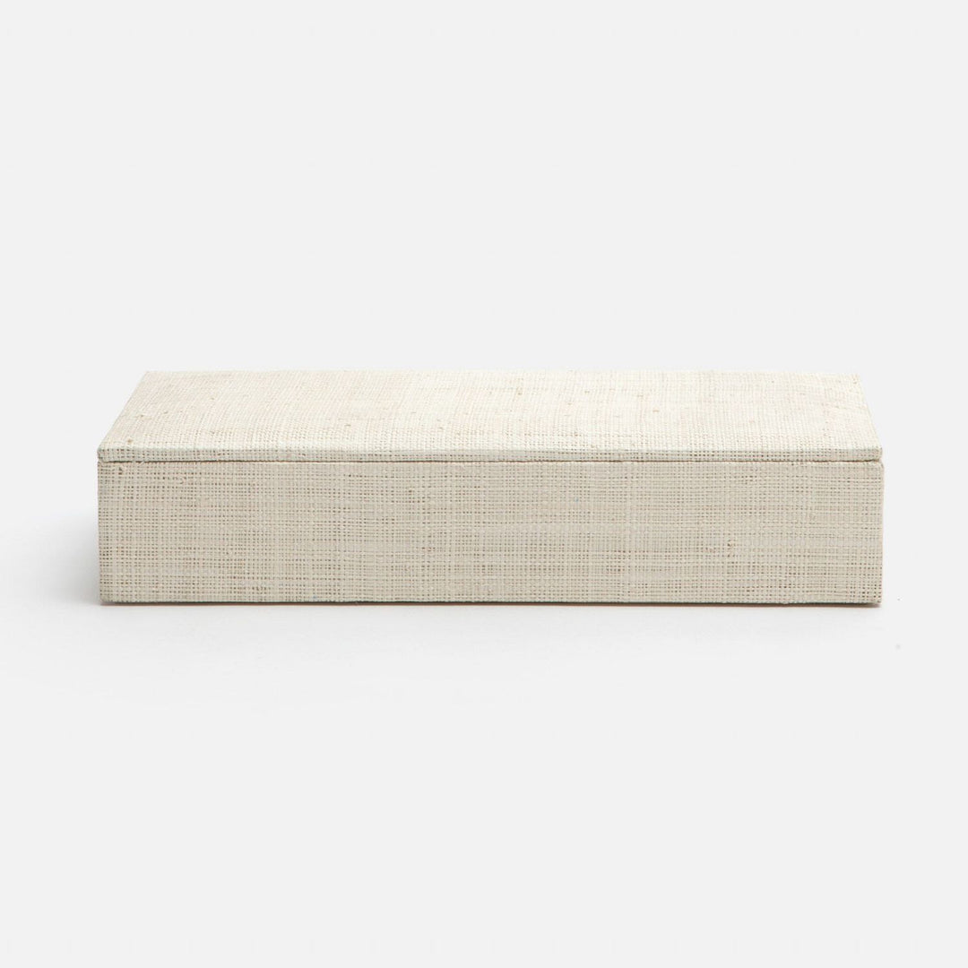 Bayan, Natural, Accent Box, Large, Raffia, M/2