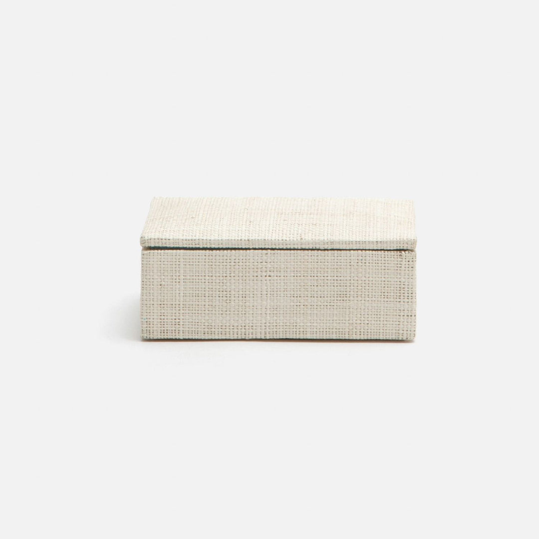 Bayan, Natural, Accent Box, Small, Raffia, M/2