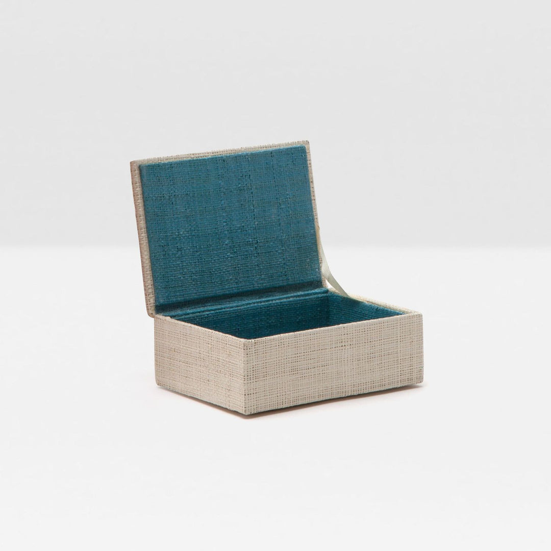 Bayan, Natural, Accent Box, Small, Raffia, M/2