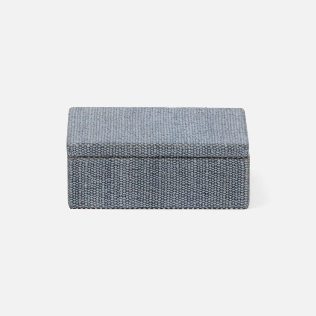 Blarney, Light Blue, Box, Small, Cotton Jute, Pack/2