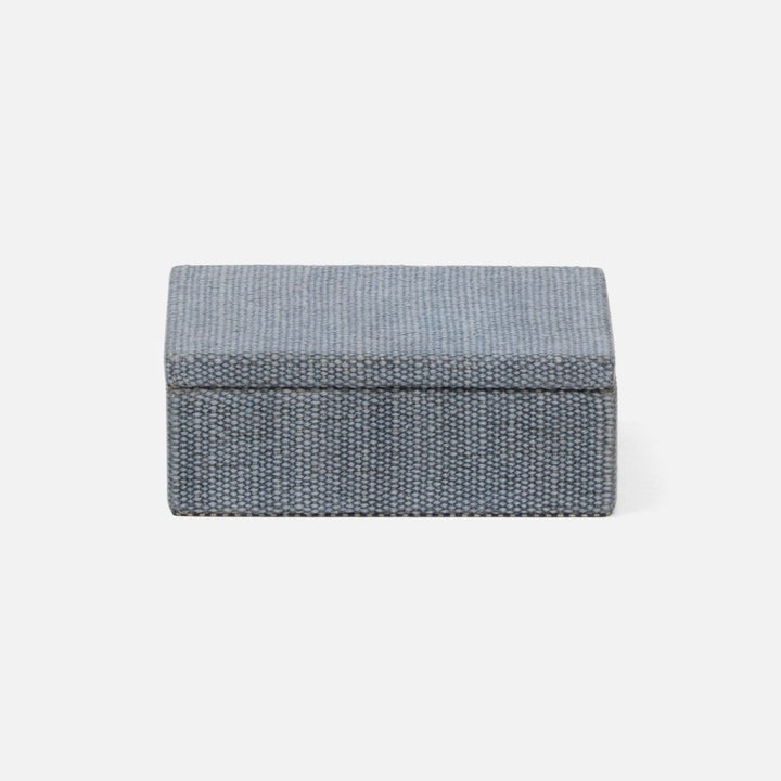 Blarney, Light Blue, Box, Small, Cotton Jute, Pack/2